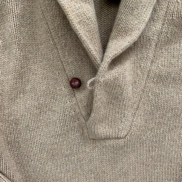 Ralph Lauren Cashmere/Wool Shawl Collar Sweater - Picture 3 of 7